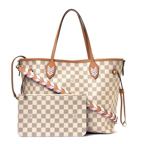 louis vuitton azur damier pink logo|louis vuitton damier azur vintage.